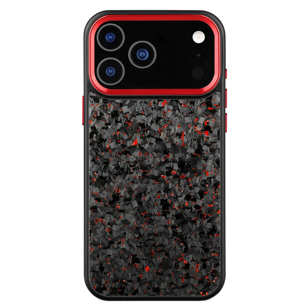 Small grain phone case compatible with iPhone 17 series in black, blue, gold, green, purple, red, and silver