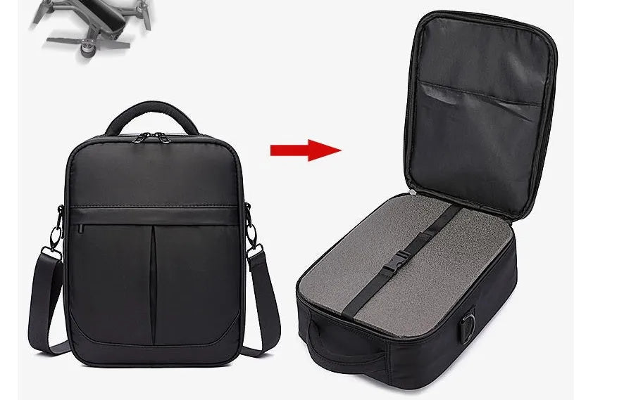 Black men's messenger shoulder bag made from Oxford fabric with dimensions 24x11x31cm
