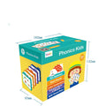 220 high-frequency word flash cards and 5 workbooks in an early learning gift box set for phonics.