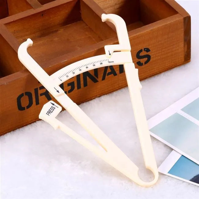 Acrylic fat caliper for body fat measurement with 0.001mm accuracy and 200mm range