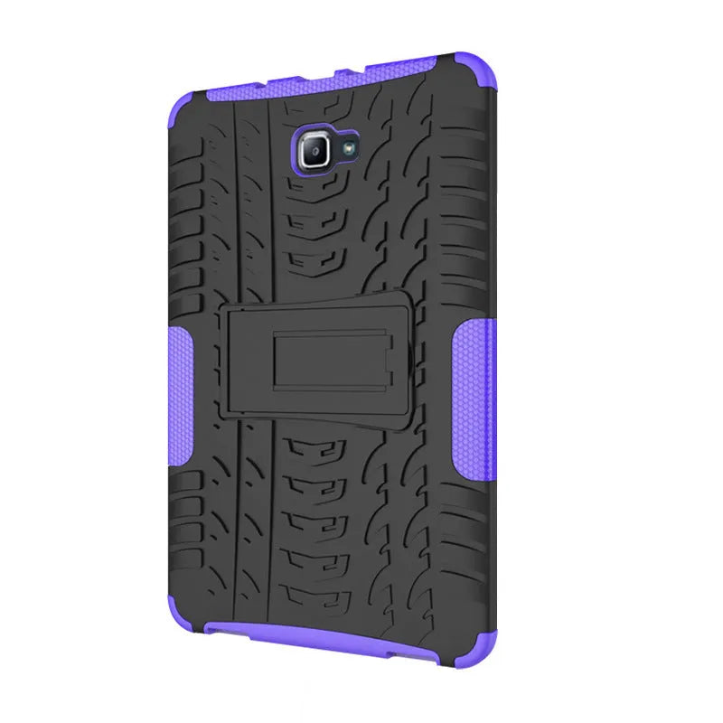 Samsung Galaxy Tab A 10.1 2016 case TPU PC with anti-drop corners and stand