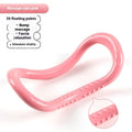 Yoga four piece fitness set with leg beauty device, yoga ring, pedal tension device, and figure eight tension rope
