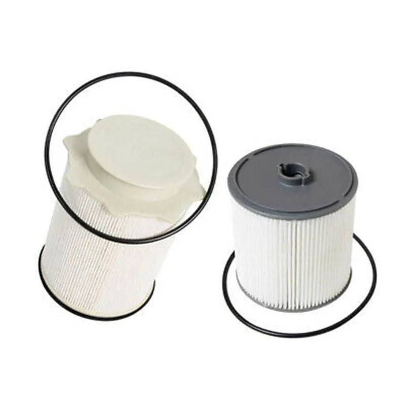 RAM 1500-5500 fuel filter kit with white housing showing filter element and sealing ring