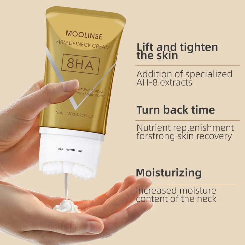 120ml tube of neck lifting and firming massage cream.