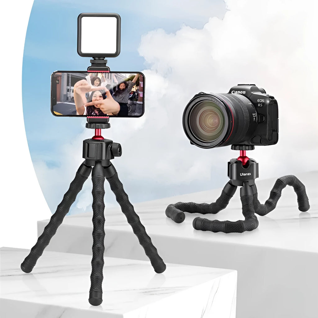 Photography and video VLOG suite with tripod in 2985 set colour configuration