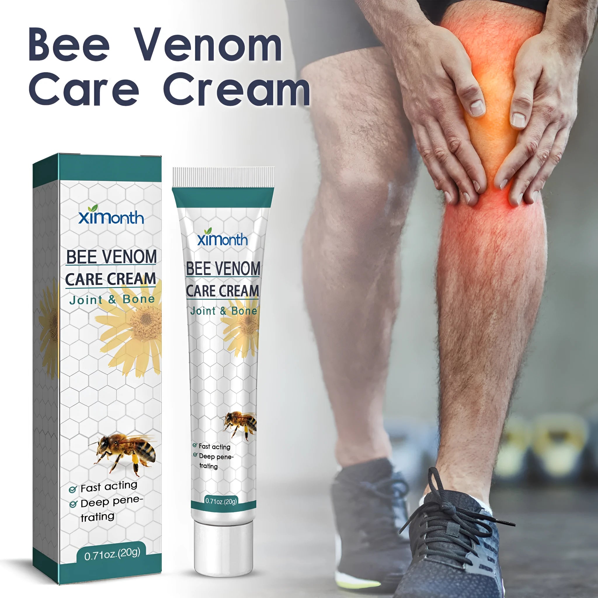 20g tube of Joint Pain Massage Care Cream for muscle and joint relief