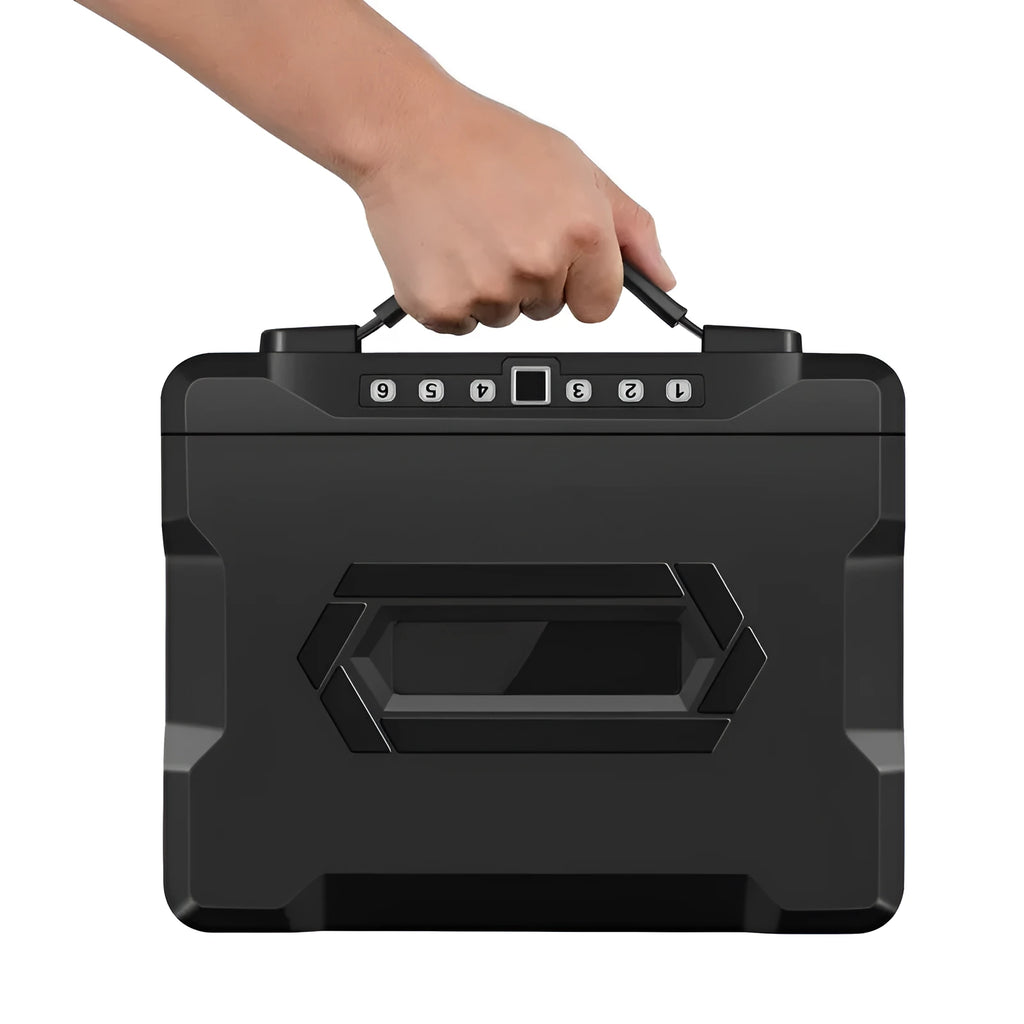 Portable L12 mechanical combination lock safe box in youjingang material