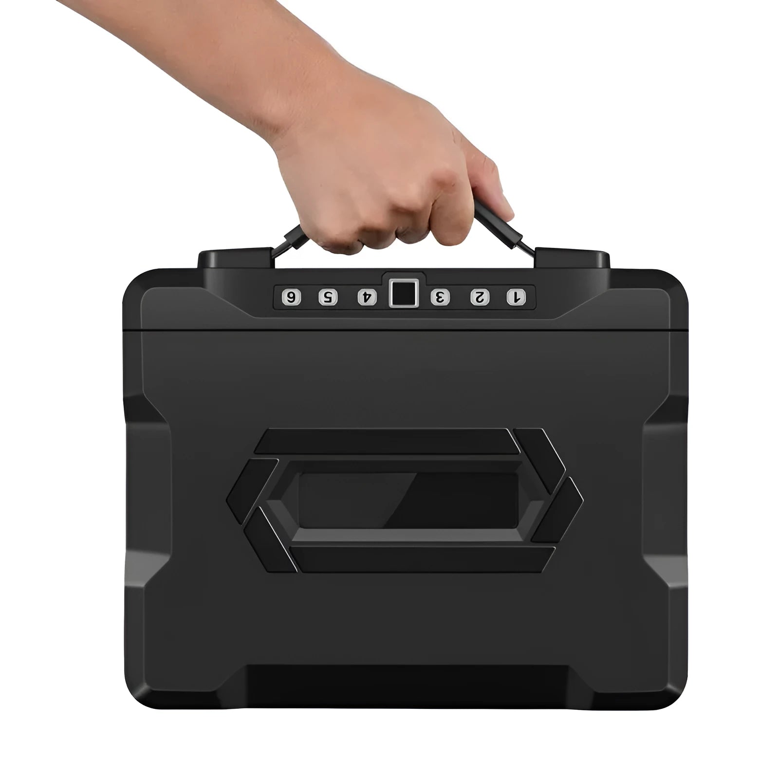 Portable L12 mechanical combination lock safe box in youjingang material