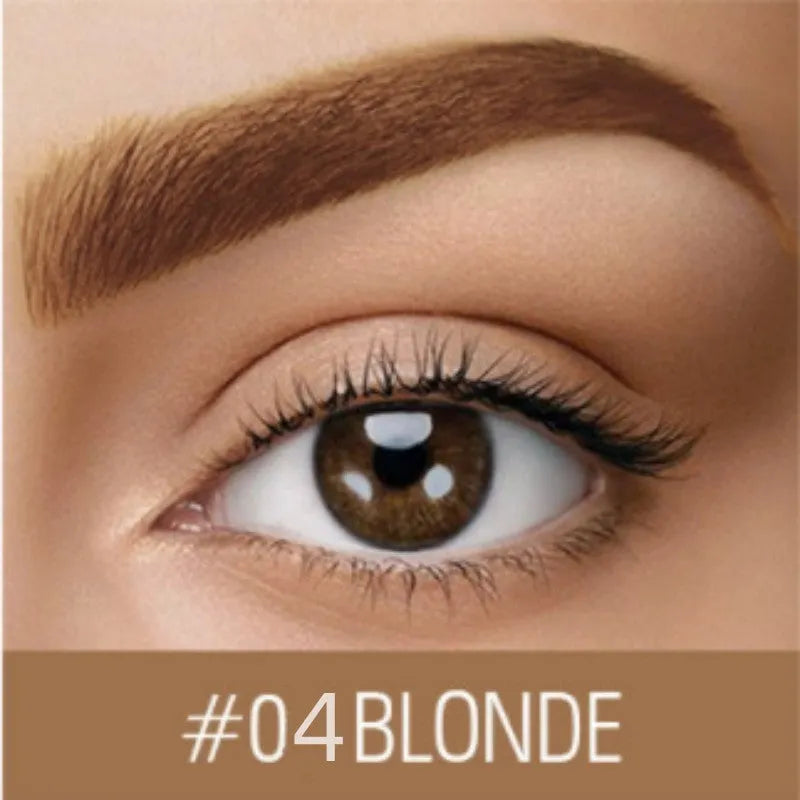 Waterproof quick-drying eyebrow cream tube with eyebrow dye for natural lasting brow definition