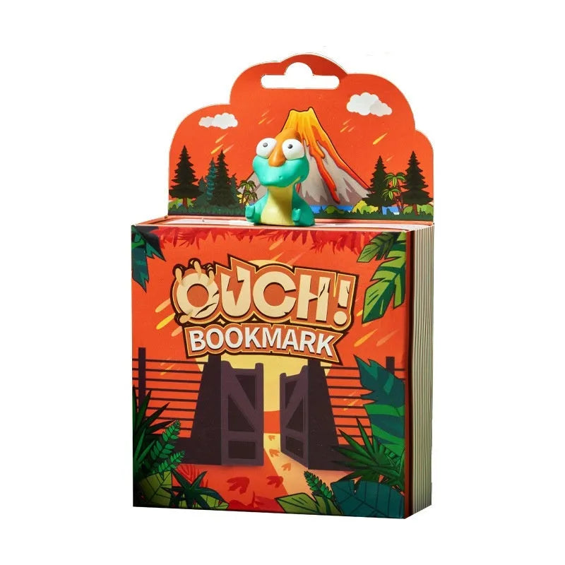 Dinosaur series bookmark with Tyrannosaurus Rex animation design for pupils stationery
