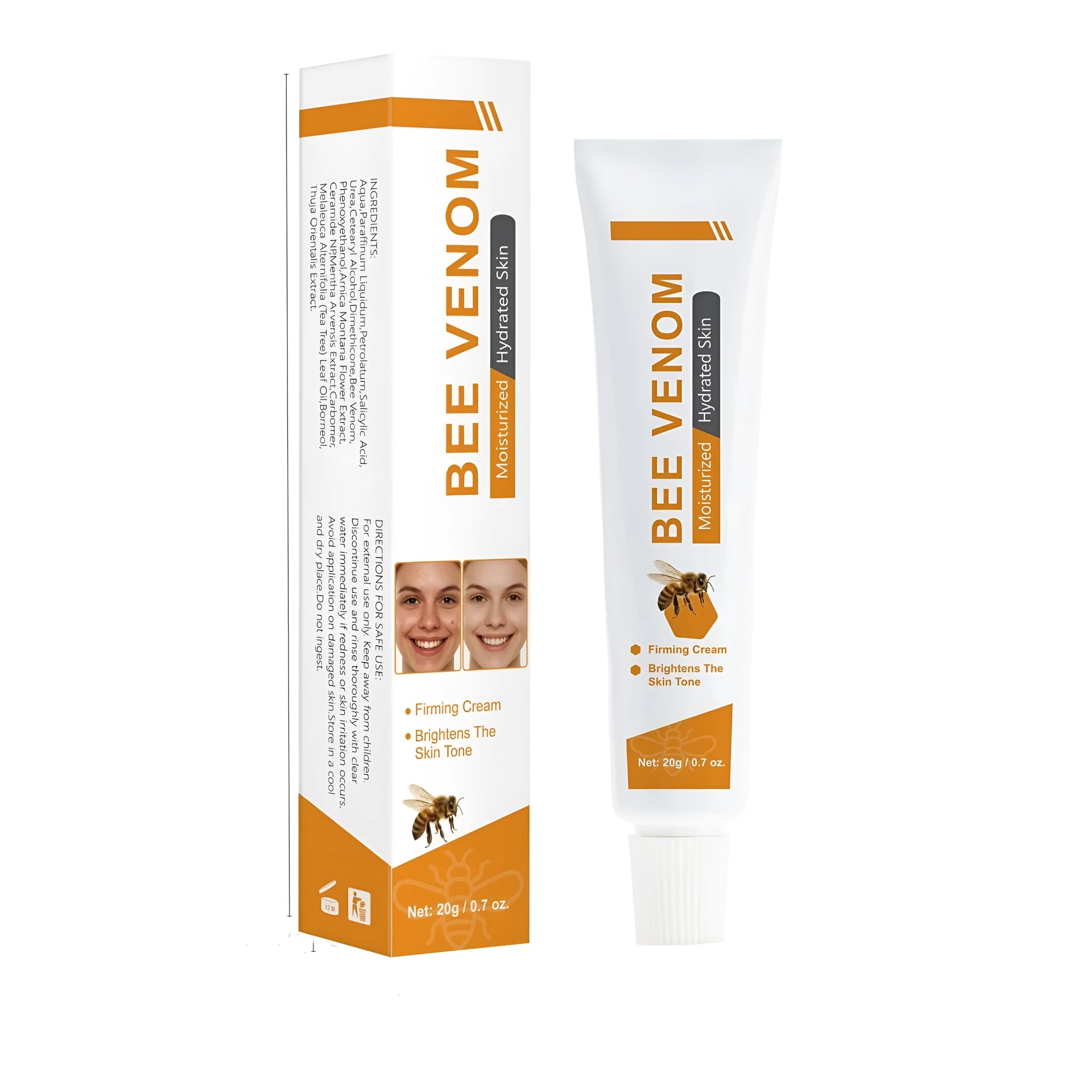 Universal Beauty Bee Facial Cream in a 20g jar for skin moisturising.