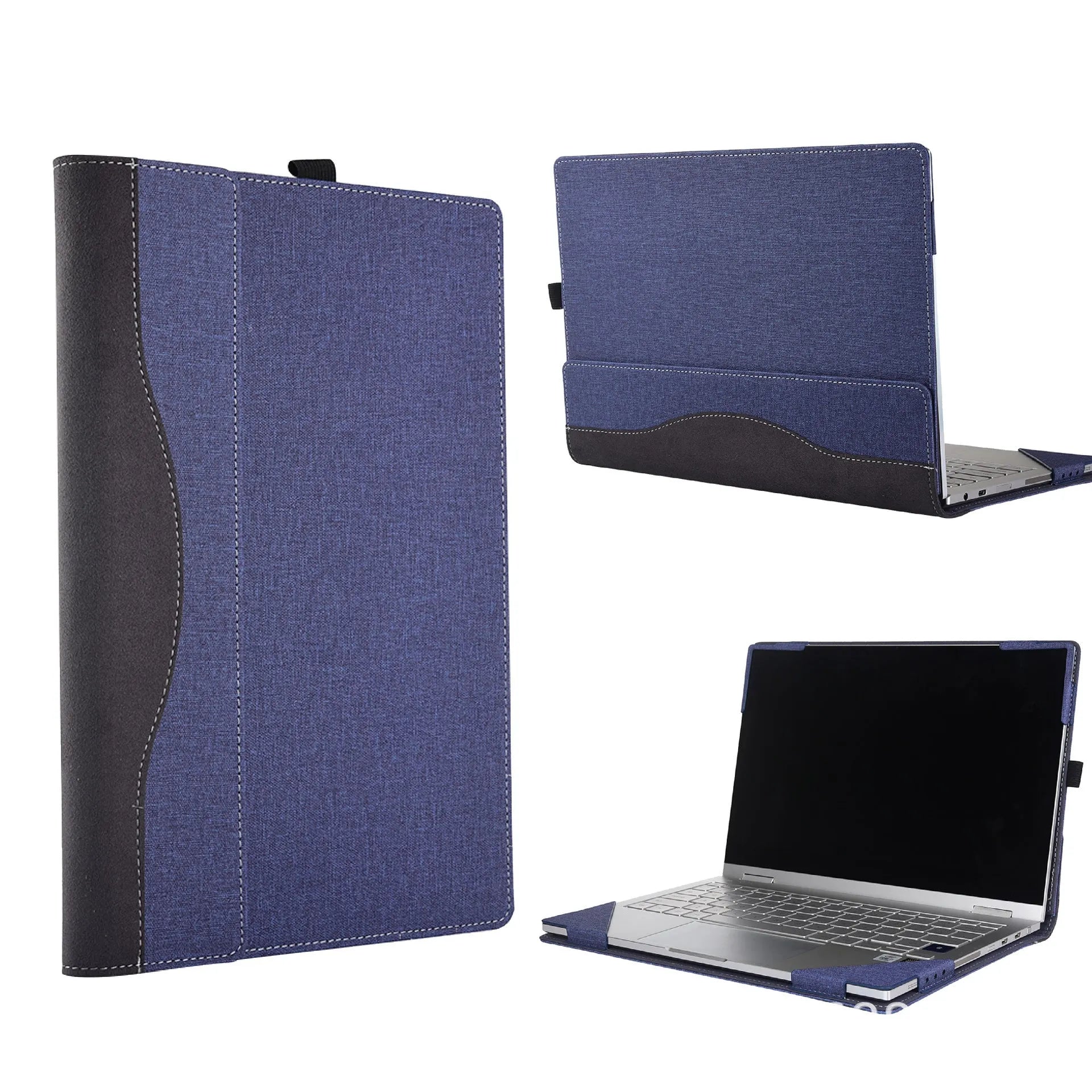 Black imitation leather protective sleeve for Microsoft Laptop6 laptop with Chinese design