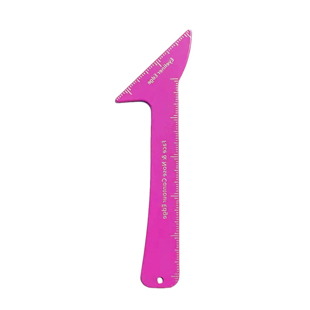 3-in-1 reusable eyeliner stencil tool for hooded eyes, winged liner and contour makeup application
