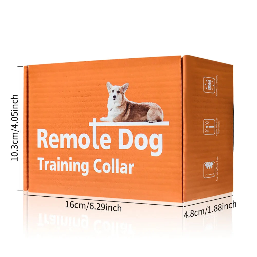 IP67 waterproof ABS plastic dog training device with remote control and lighting feature model 667B
