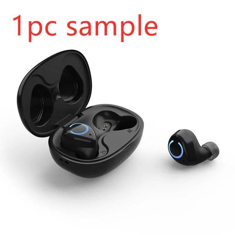 M18 true wireless stereo in-ear headset in black and white colour options