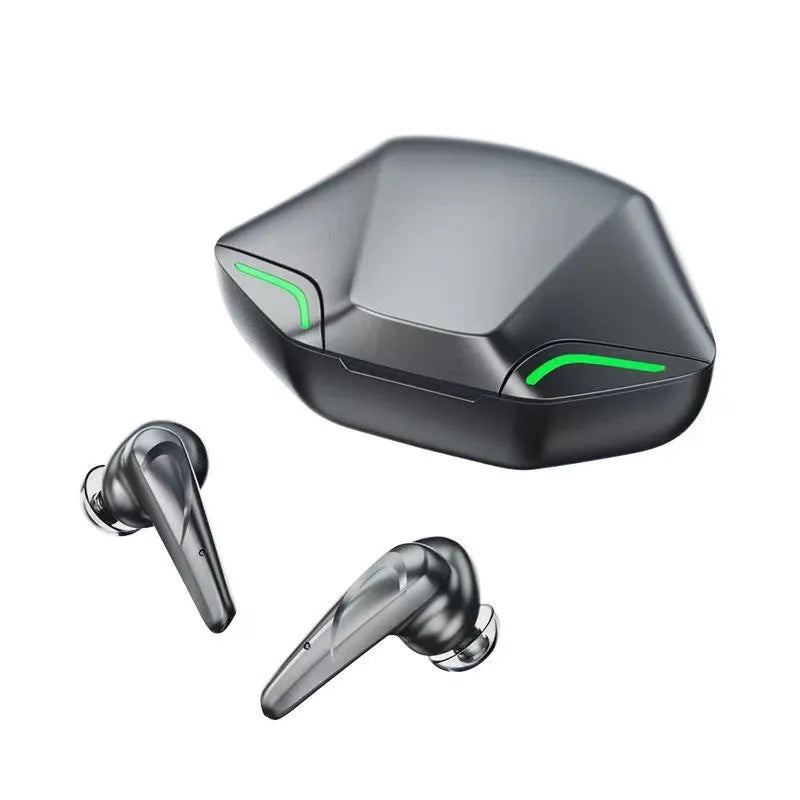 Wireless Bluetooth gaming headset with charging cabin in black, grey, white or yellow colours