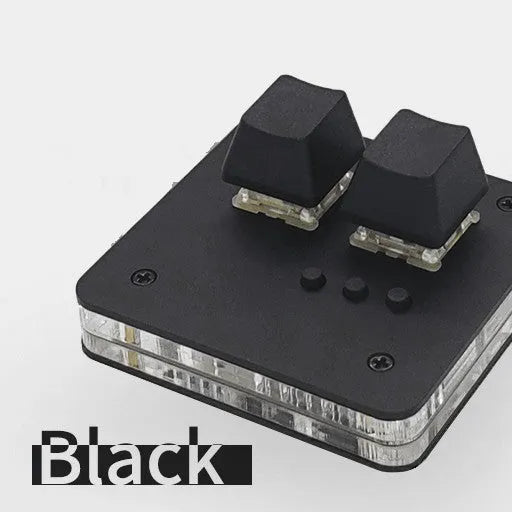 Compact white plastic USB keyboard with a touch panel and multimedia keys.