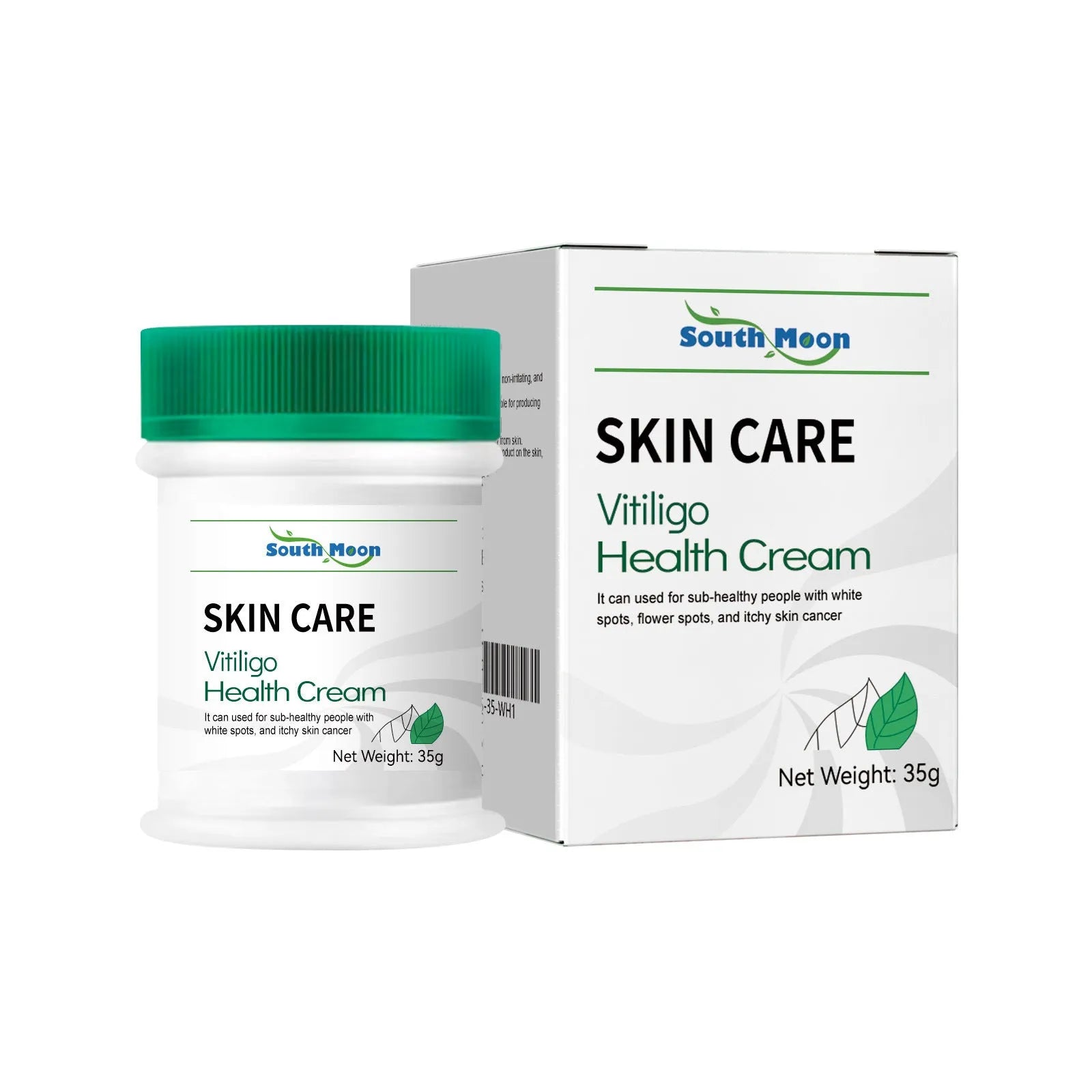 35g jar of body skin care cream for cleansing and moisturising to address orange peel skin texture
