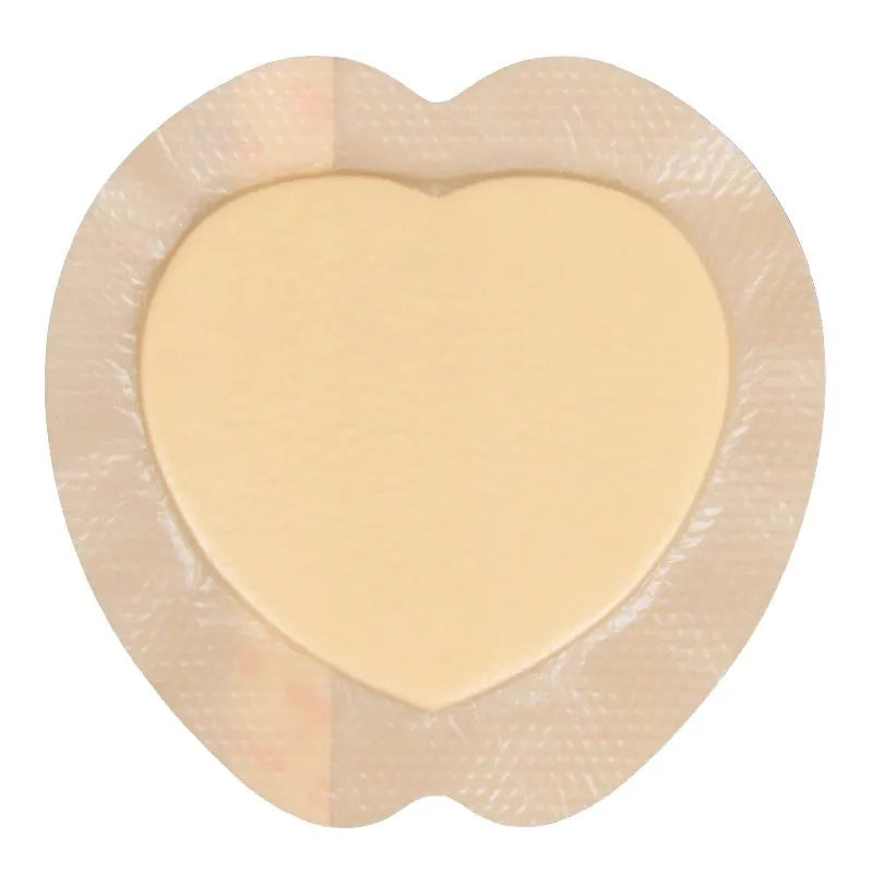 Large skin colour silicone gel bedsore sticker for pressure relief medical dressing