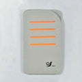 Set of four car sun visor shading panels and a vehicle storage bag.