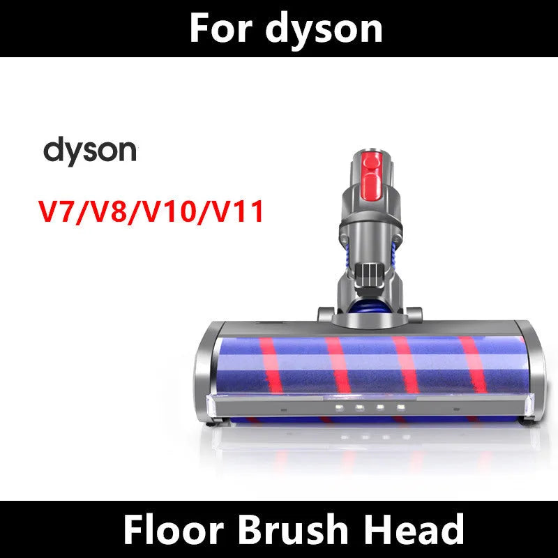 Dyson V7 V8 V10 V11 compatible electric floor brush head replacement accessory measuring 260mm