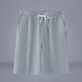 Chinese-style cotton linen cropped pants in Army Green colour with a drawstring waist.