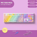 MG108B candy cat colour Bluetooth mechanical keyboard with piano shaft switches