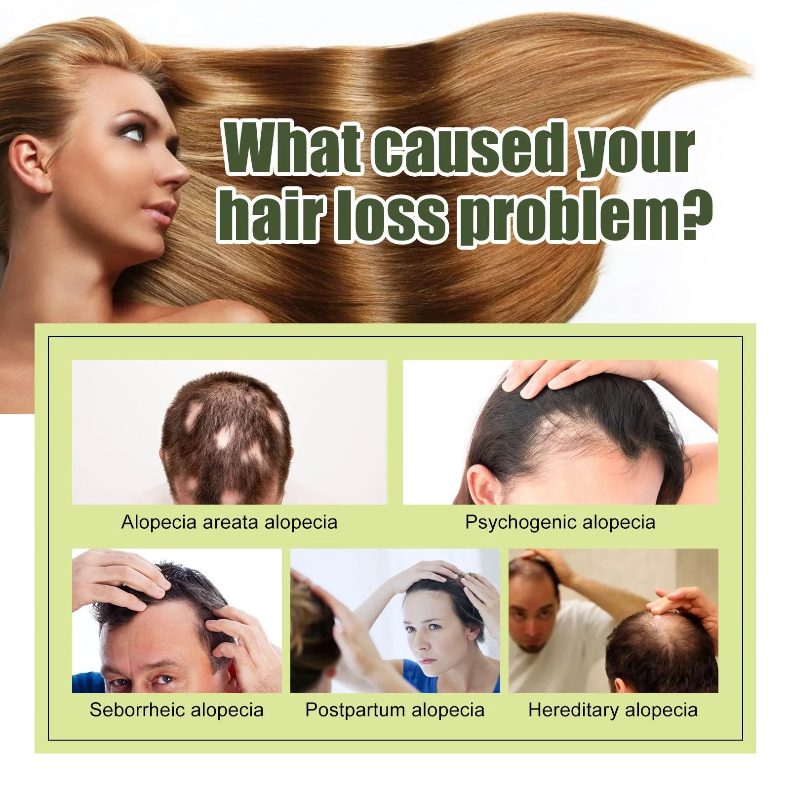 60ml hair care essential oil bottle for anti-fall treatment and dry hair tail repair