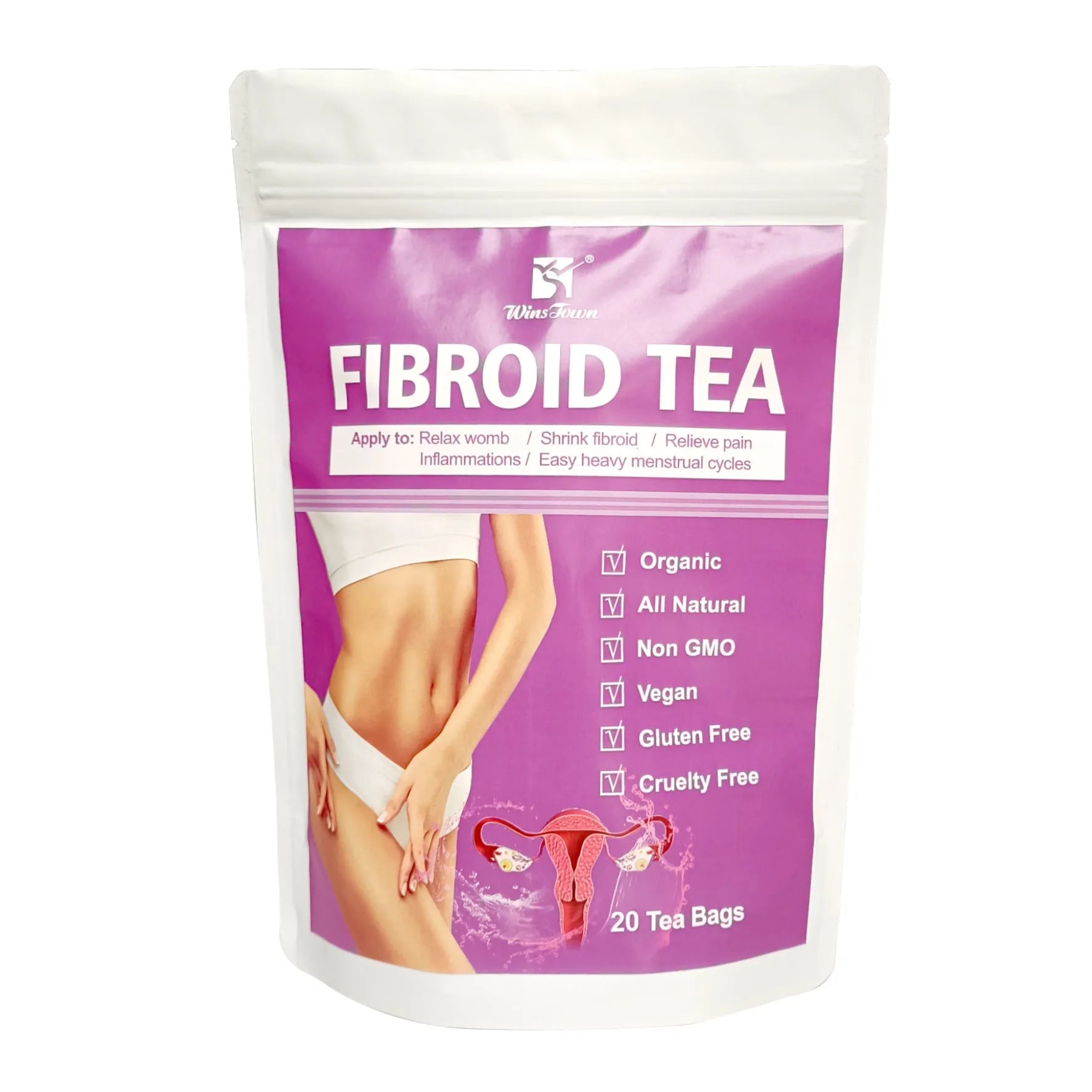 C83 Winstown Fibroid Tea bag with cold extract preparation containing sugar