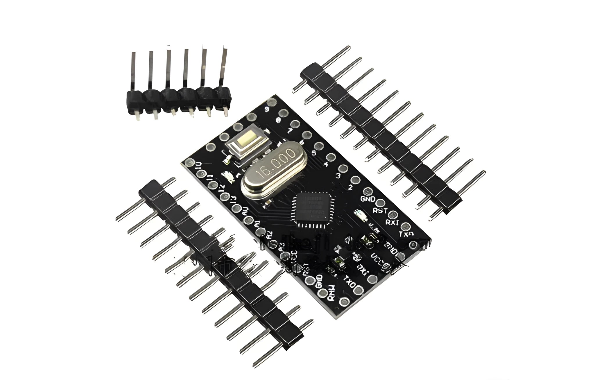 Arduino Mini Pro Professional microcontroller board with Atmega328P chip and pin headers