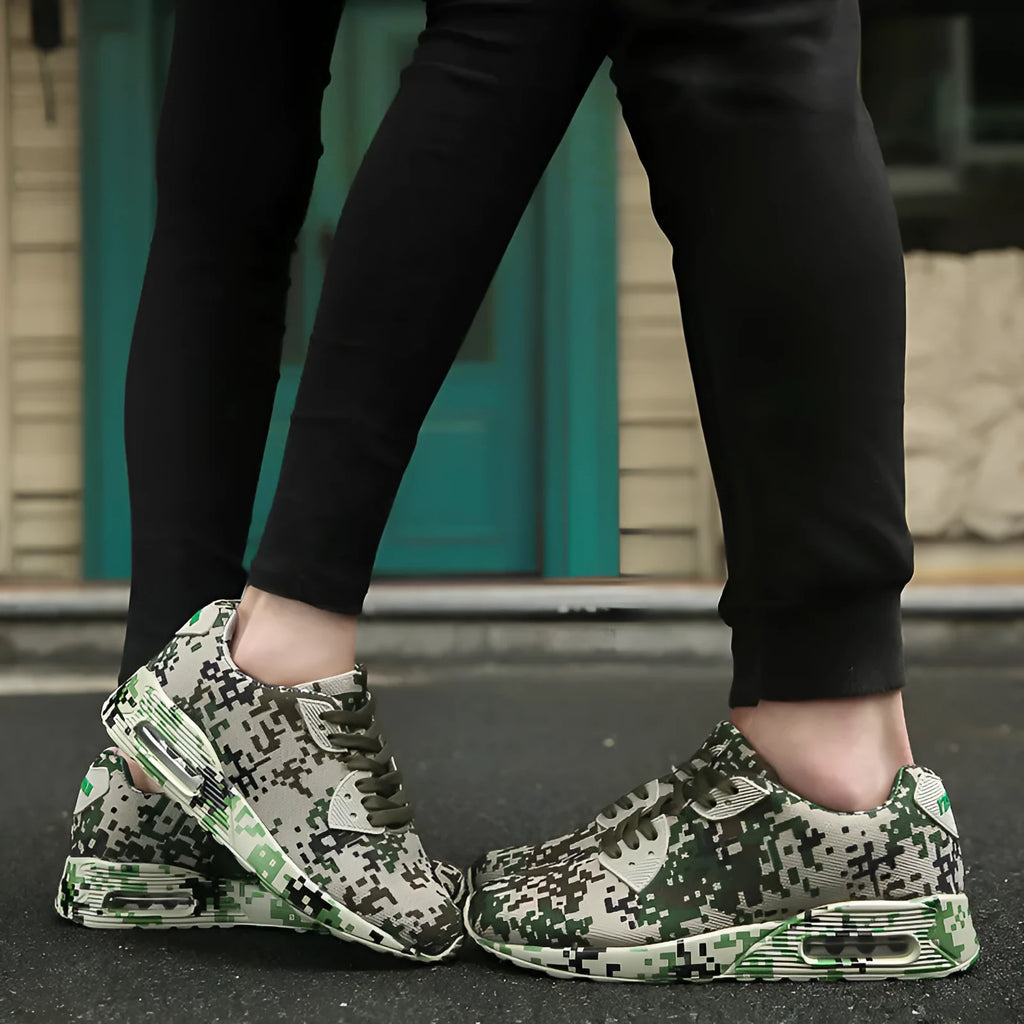 Men and women running shoes in candy colour with cushioning and shock absorption, low top retro casual sneakers