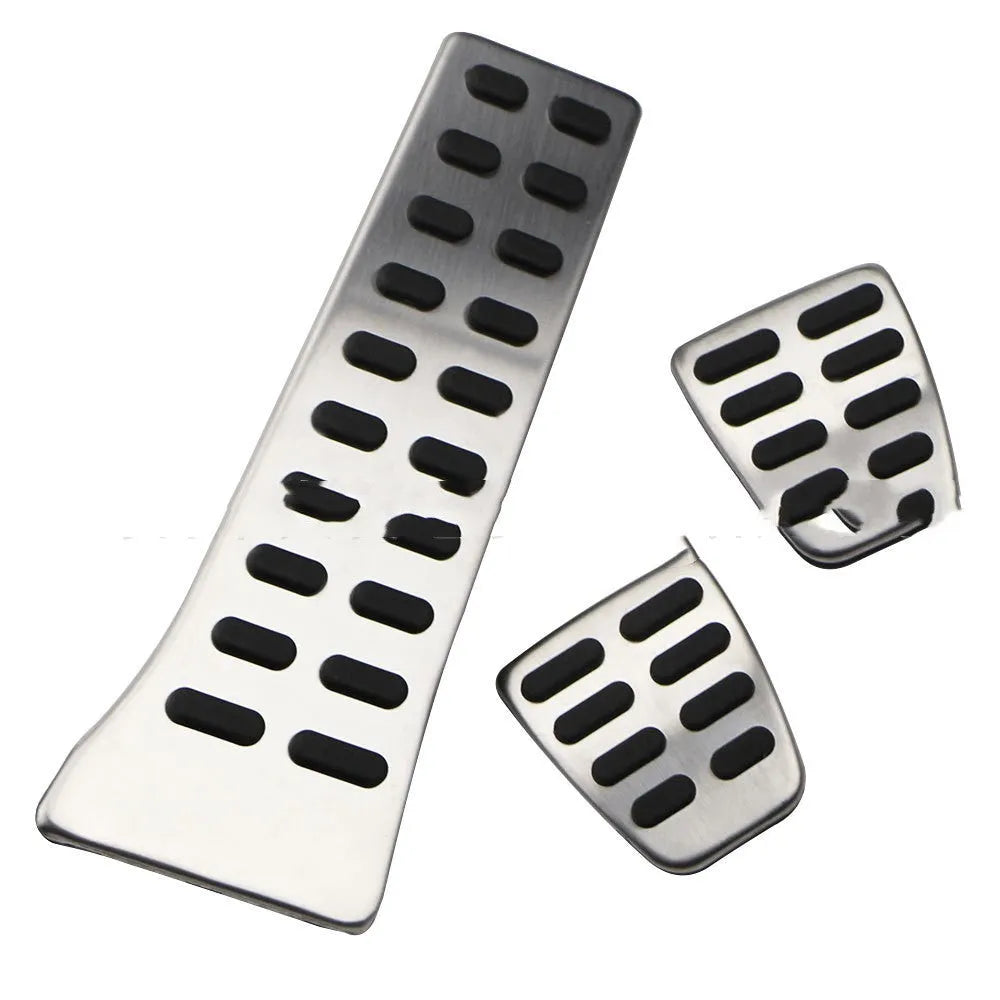 Stainless steel accelerator pedal set for Hyundai vehicles showing 200mm size