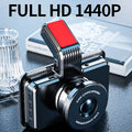 3-inch HD car DVR with double lens system for front and back video recording