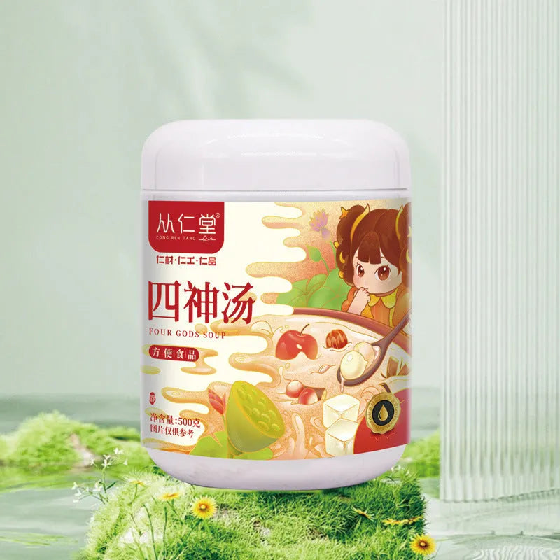 Box of children's spleen and stomach herbal tea decoction with 12 refrigerated 100ml bags.