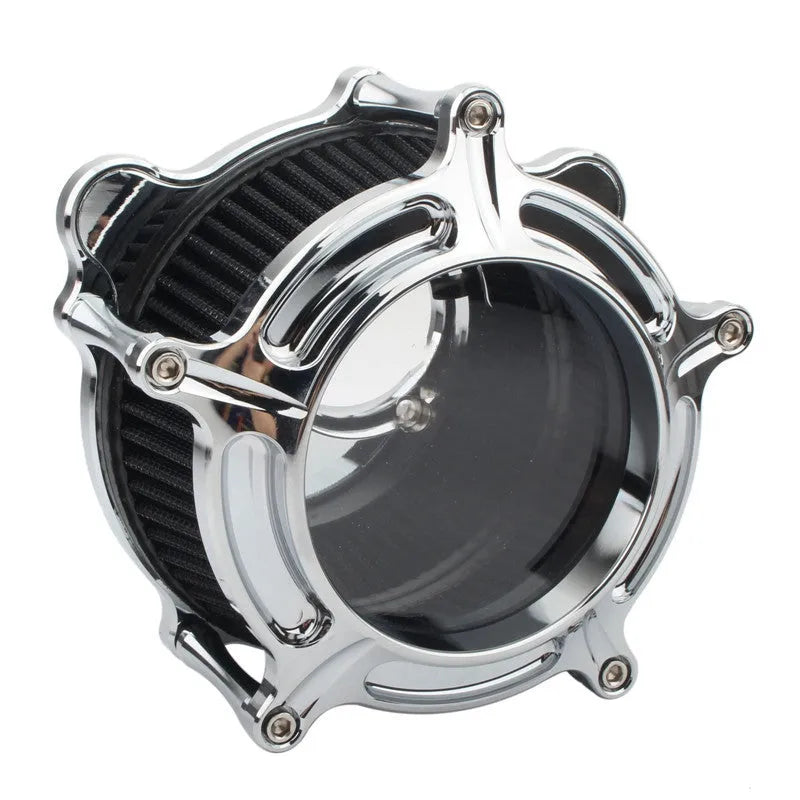 MP09-JJL aluminium air filter for vehicle retrofitting in various colour options