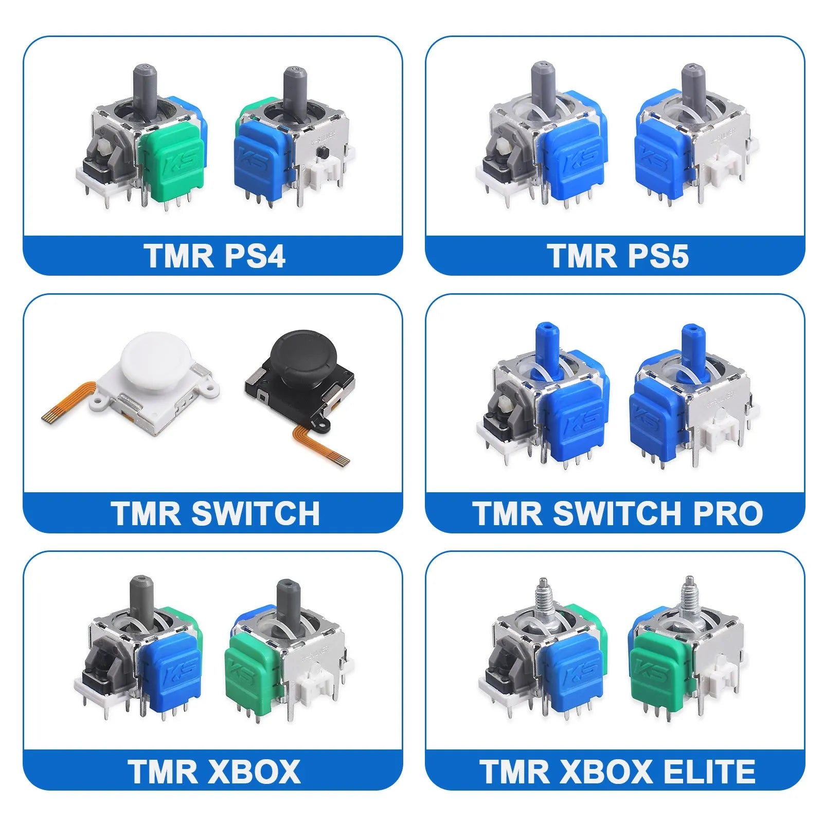 PS5 Hall electromagnetic rocker joystick replacement component for game controllers