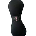 Black electric massage bra inner cushion chest stickers with three control buttons