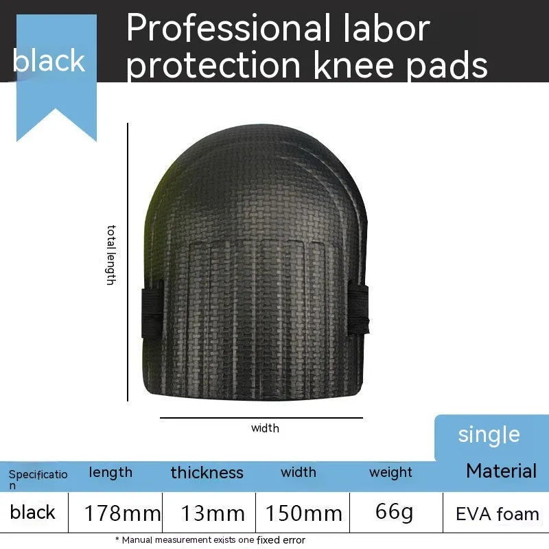 EVA foam kneepads in black blue green pink colours with 11mm thickness for kneeling protection