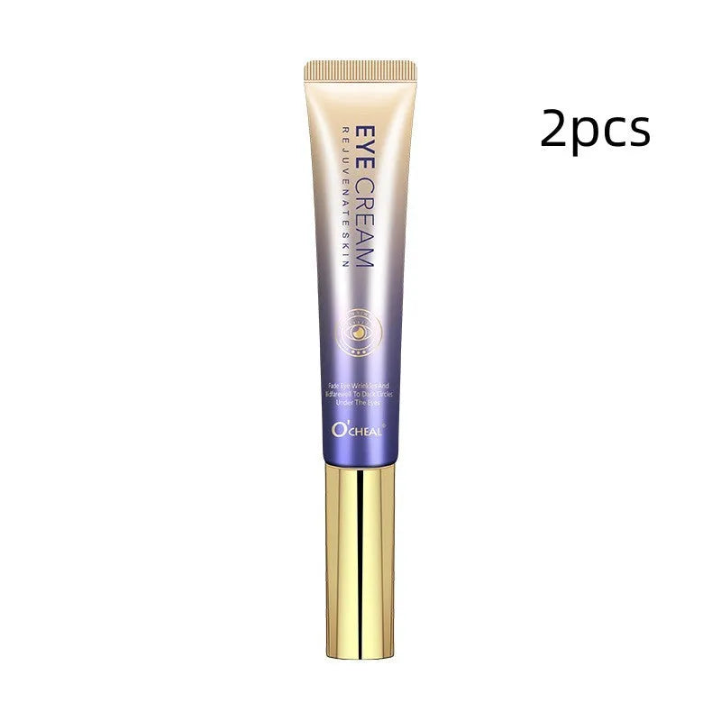 Ball eye cream container with brightening soft concealer formula for dark circles treatment