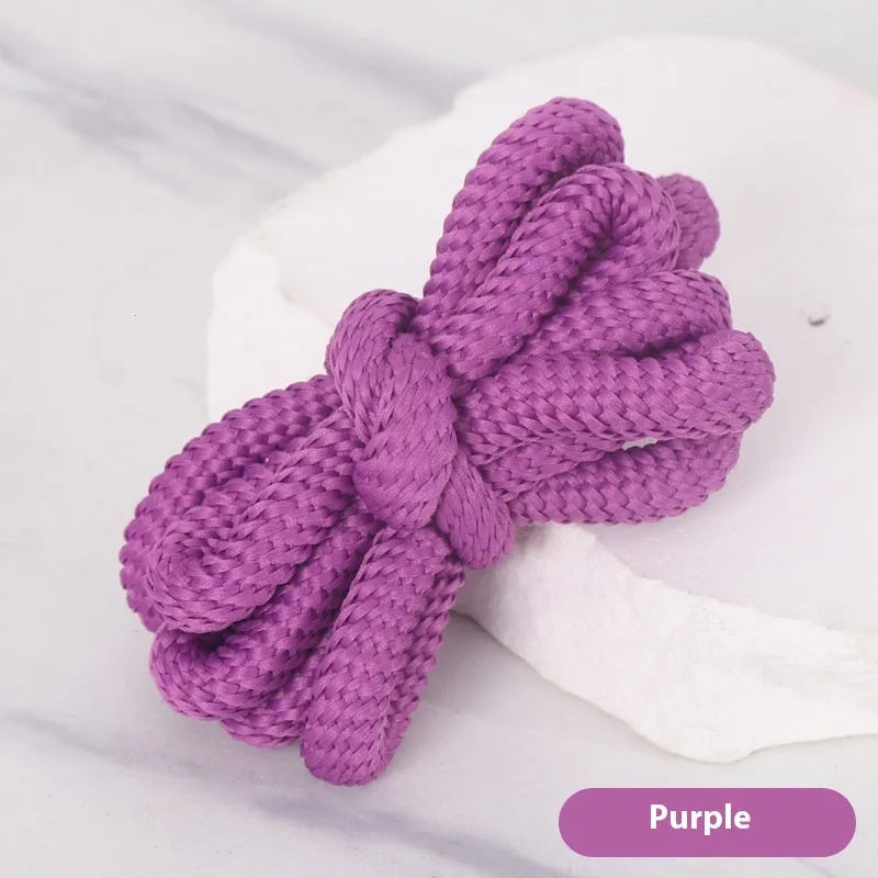 Oval shoelace adapter rope showing 1.0cm width and multiple colour options including black, pink, and lake blue