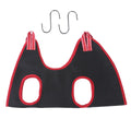 Pet grooming hammock restraint bag for dogs and cats during nail trimming and bathing