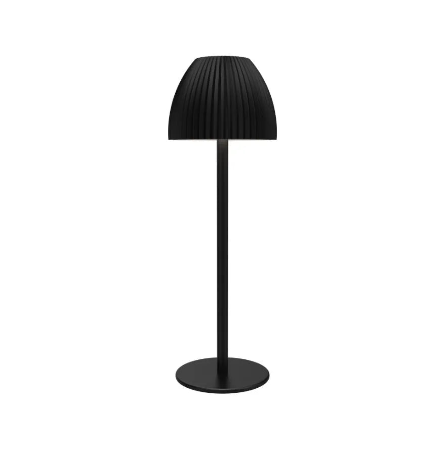 Modern simplicity small night lamp with thin round base in black or white colour
