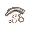Car M18 x 1.5 temperature sensor adapter flow valve with gas flow crossover function
