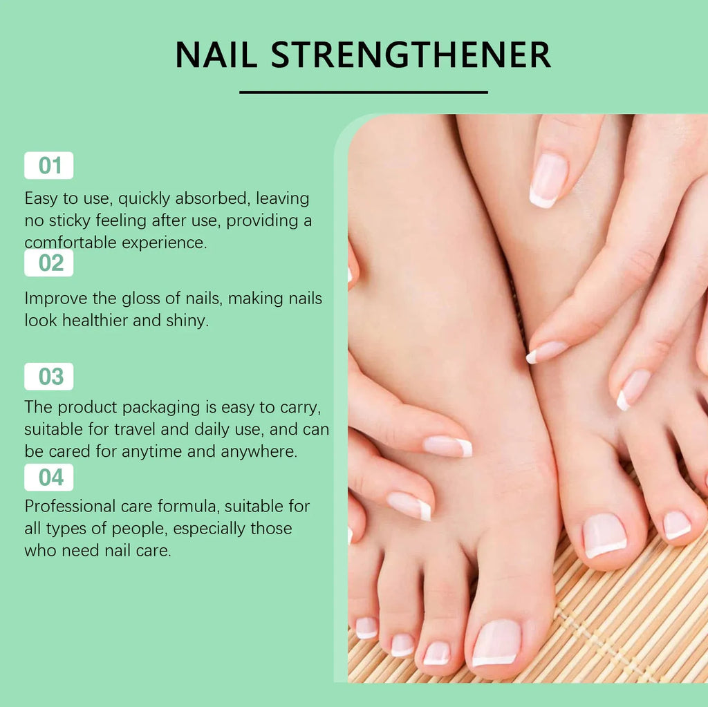 30ml bottle of clear nail care nursing solution for gentle daily cleaning