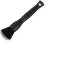 Black ultra-soft pig hair car detailing brush for interior dashboard and vent cleaning