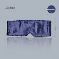 Mulberry silk sleep eye mask in multiple colours for light blocking