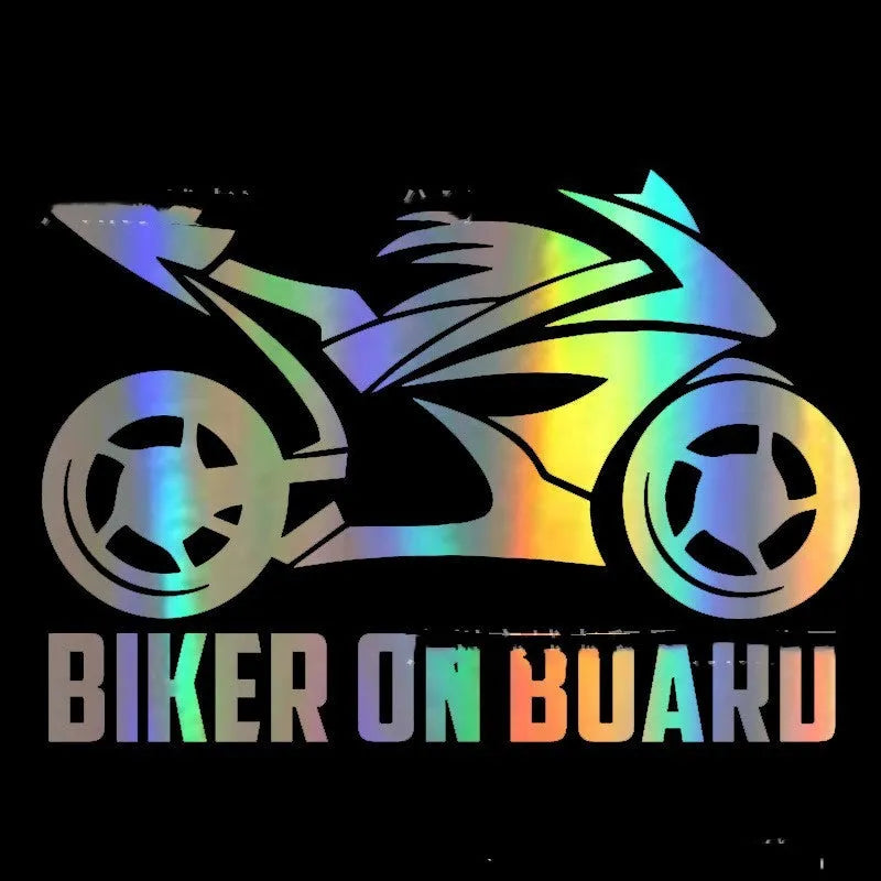 Motorcycle car reflective stickers in multiple colours and sizes on PET material