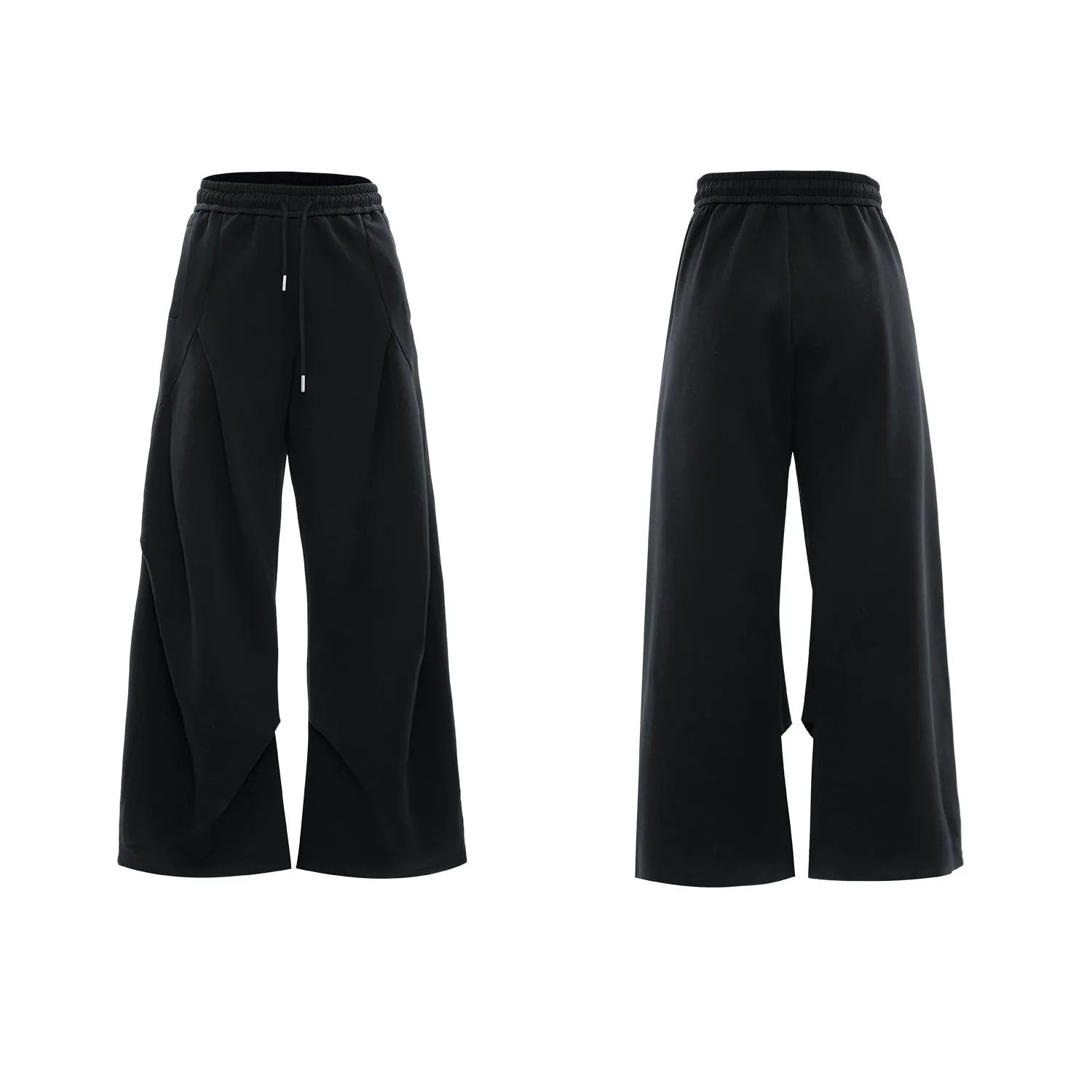 Men's dark grey cotton sports suit with V-neck jacket, padded shoulders, metal embellishments and matching shorts