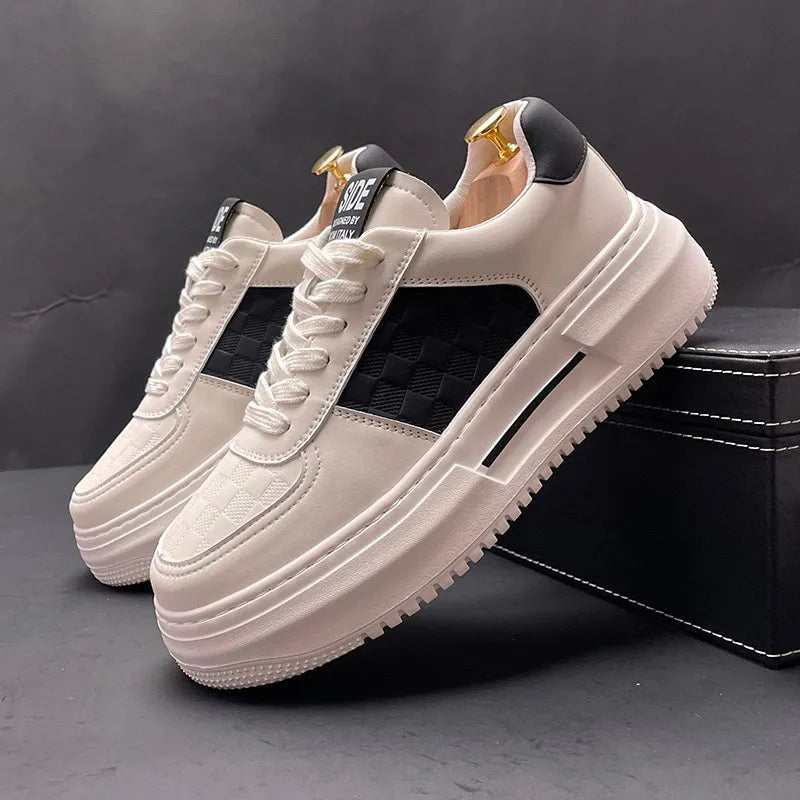 White green and white black unisex sports casual shoes with cloth upper and rubber foam sole