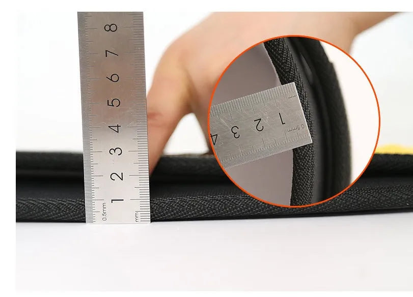 Nylon fitness weightlifting waistband in black, red, or yellow colours available in L, M, and XL sizes